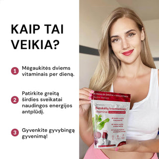 Burokėlių kramtomieji vitaminai